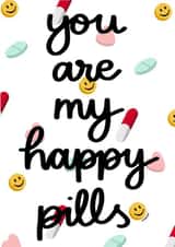 happy pills Valentines Day Card 16781 created by Amaisin’ cards