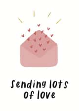 sending love Love & Friendship Card 21275 created by Aspyn + Elodie