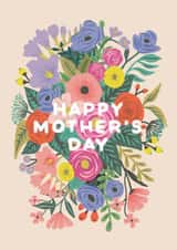 Classic Mothers Day Card - Flowers - Happy Mother's Day created by Lomond Paper Co.