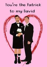 Schitts creek valentines and anniversary card  created by DBD Designs