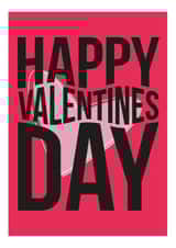 love heart Valentines Day Card 21048 created by Ruth Cole