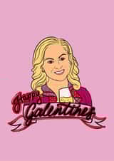 Galentines galentine Valentines Day Card 46992 created by ShannonroseDraws