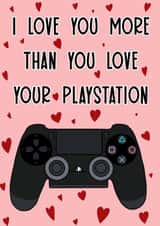 love you Valentines Day Card 15587 created by Gee Designs