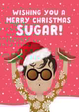 Harry Styles Christmas Card created by Courtney