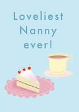 tea party tea Mothers Day Card 21087 created by Soph AC Studio