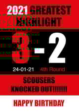 manchester football Birthday Card 32030 created by Fantastical Cards