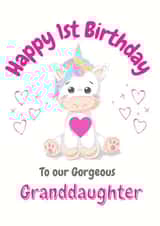 1st first Birthday Card 21300 created by Rachel Elizabeth Designs