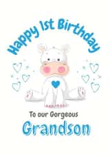 1st 1 Birthday Card 21301 created by Rachel Elizabeth Designs