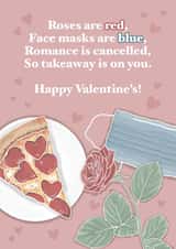 roses poem Valentines Day Card 45820 created by Little Eden Studio