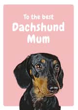 Card for a Dachshund Mum created by Studio Woof