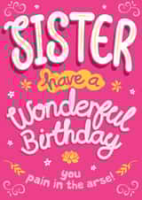 Sister have Birthday Card 20241 created by Dan McFadden