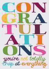 Congrats You're Congratulations Card 20243 created by Dan McFadden