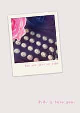 P.s Love Valentines Day Card 6098 created by YTR Studios (Yasmin Tara)