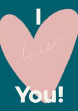 I love you!  created by Amy Buckley Design