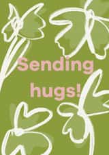 Sending a hug card created by Amy Buckley Design