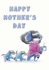 coffee children Mothers Day Card 37756 created by Chantelle Carney