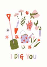 valentines love Valentines Day Card 21349 created by Jessica Smith Illustration 