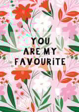 favourite love Love & Friendship Card 21350 created by Jessica Smith Illustration 