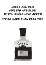 Creed Aventus Valentines Day Card 47110 created by Lizzie Mccormac