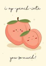 appreciate peach Mothers Day Card 21133 created by Cheeky Peeky