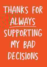 Thanks for always supporting me created by @tikkled.pink