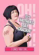 nessa gavin and stacey Mothers Day Card 16767 created by TeHe Gifts