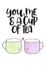 you me Send A Smile Card 12030 created by Mia Loves Letters