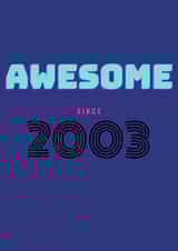 Funny 21st birthday car d. created by ERC Design