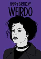 Happy Birthday, Weirdo created by Dark Finch