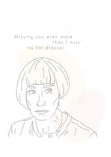 miss you cv2020 Send A Smile Card 46488 created by Happyasbean Illustration