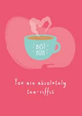 A Tea-Riffic Card for the Best Mum created by Blue Belle Creations