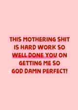 funny rude Mothers Day Card 19649 created by Stephenie Emily