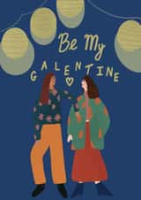 Her Female  Valentines Day Card 42414 created by Isabel Canvas