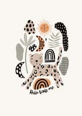 new baby welcome to the world New Baby Card 21439 created by Printed Picnic