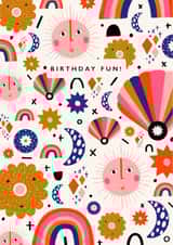 Child cute Birthday Card 21441 created by Printed Picnic