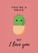 You're a prickly cactus card created by thekhedit