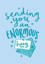 sending enormous Thinking of you Card 21340 created by Jane Katherine Houghton