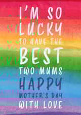 Mums LGBT Mothers Day Card 21003 created by @ard_cards