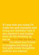 happy birthday heartfelt Birthday Card 21369 created by The Right Lines