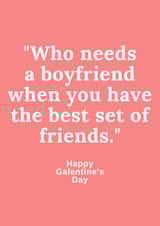 Happy Galentine's Day created by Pique Design