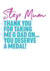 Step mum Mothers Day Card 8246 created by Filthy Sentiments
