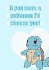 pokemon choose you Valentines Day Card 34425 created by MugShotPrints
