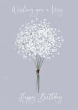 flower bunch Birthday Card 21283 created by Lili's Papers Co.