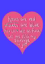 heart love Valentines Day Card 38818 created by Triple Kiss Designs