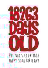 50 50th Birthday Card 16694 created by Waffle & Faff