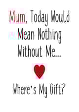 mum for mum Mothers Day Card 43118 created by Natalie Frost