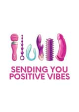 dildo sending you Love & Friendship Card 21177 created by BeauPrintBoutique