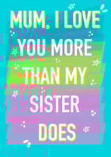mum mother Mothers Day Card 16892 created by Rude Mama