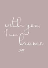 home love Valentines Day Card 43504 created by Aurora Rose Design