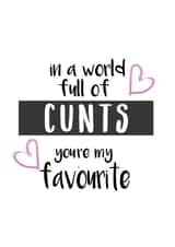 swear curse Card 43507 created by Aurora Rose Design